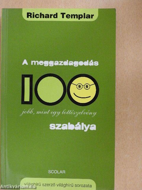 A meggazdagodás 100 szabálya