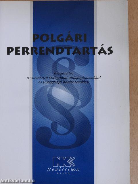 Polgári perrendtartás