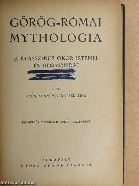 Görög-római mythologia