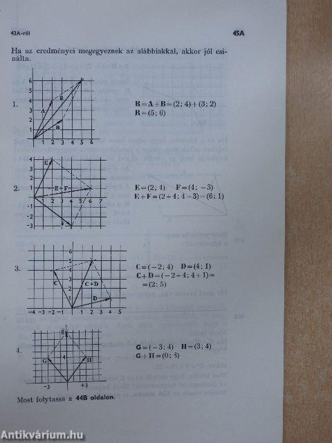 Programozott vektoralgebra