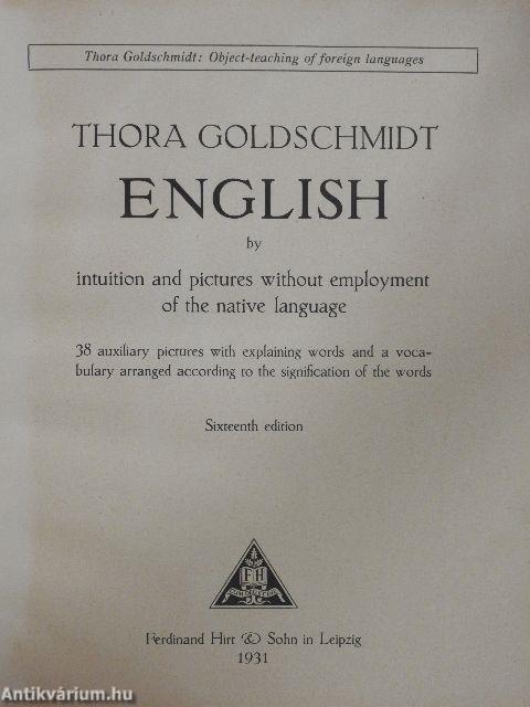 English by intuition and pictures without employment of the native language