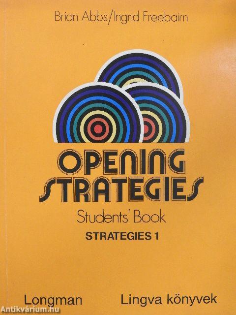 Opening Strategies - Students' Book