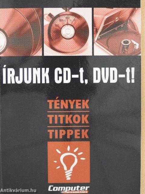 Írjunk CD-t, DVD-t!