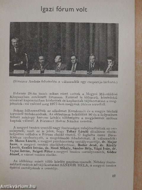 Kecskeméti Műsor 1977. április