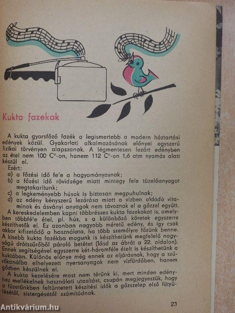 Modern asszony - modern főzőedények