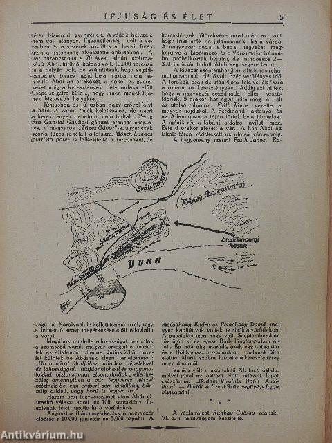 Ifjúság és Élet 1936. szeptember-1937. június