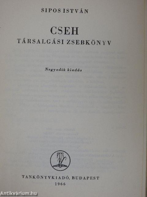 Cseh társalgási zsebkönyv