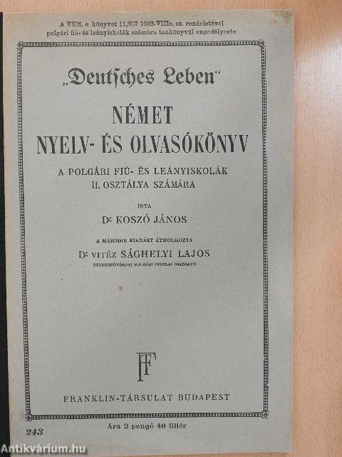 Német nyelv- és olvasókönyv