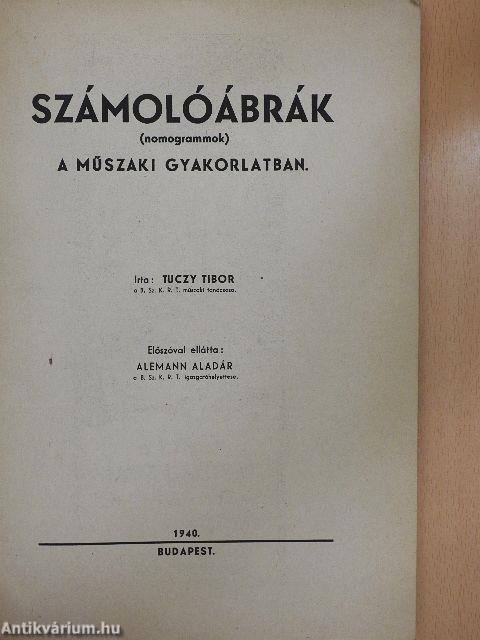 Számolóábrák (nomogrammok) a műszaki gyakorlatban