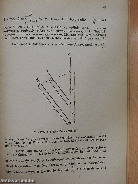 Számolóábrák (nomogrammok) a műszaki gyakorlatban