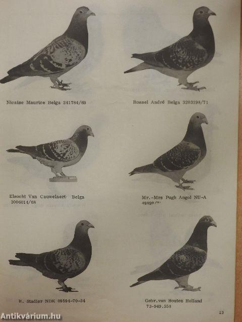 XIV. Olympiade Colombophile 1975. Budapest