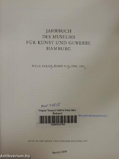 Jahrbuch des Museums für Kunst und Gewerbe Hamburg 1990-1991