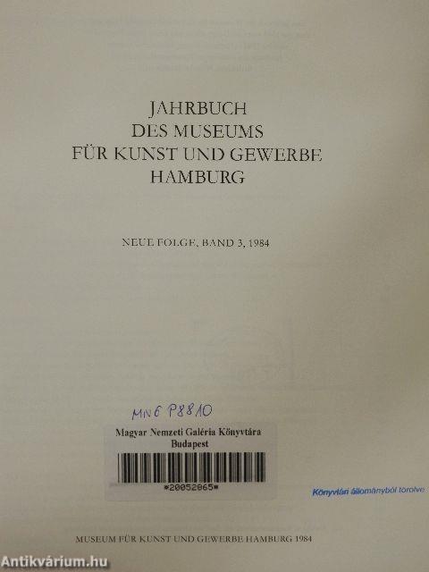 Jahrbuch des Museums für Kunst und Gewerbe Hamburg 1984