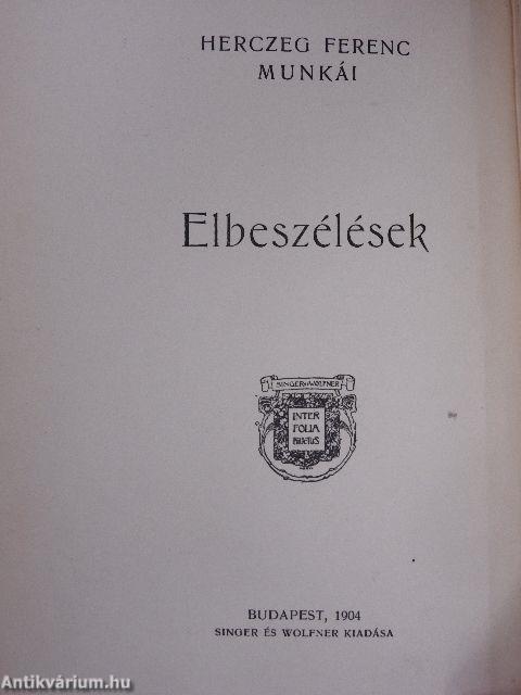 Elbeszélések