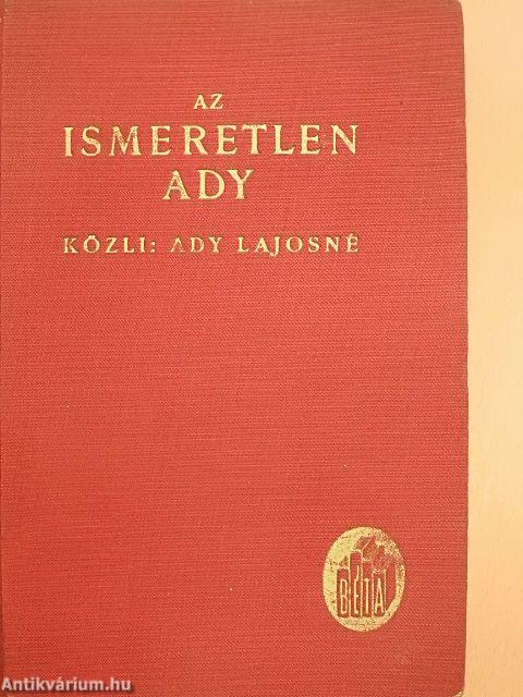 Az ismeretlen Ady