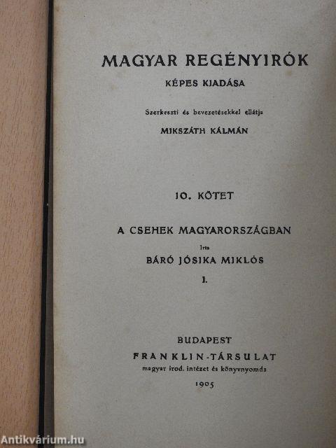 A csehek Magyarországban I-II.