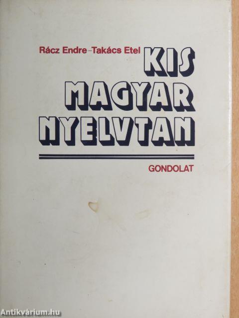 Kis magyar nyelvtan