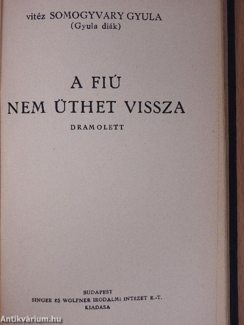 Virrasztó a ködben/A virágember/Utolsó szárnycsapás/A fiú nem üthet vissza