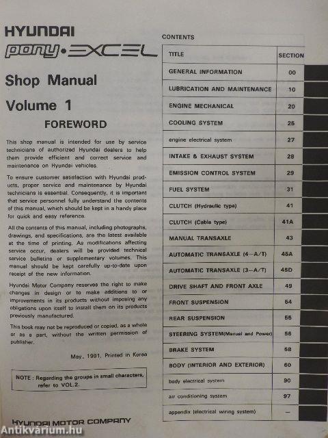 Hyundai Pony Excel 1.