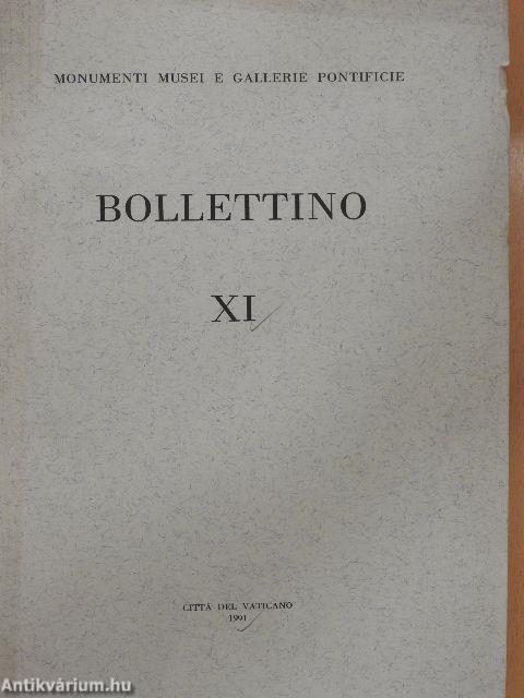 Bollettino dei Monumenti Musei e Gallerie Pontificie 1991