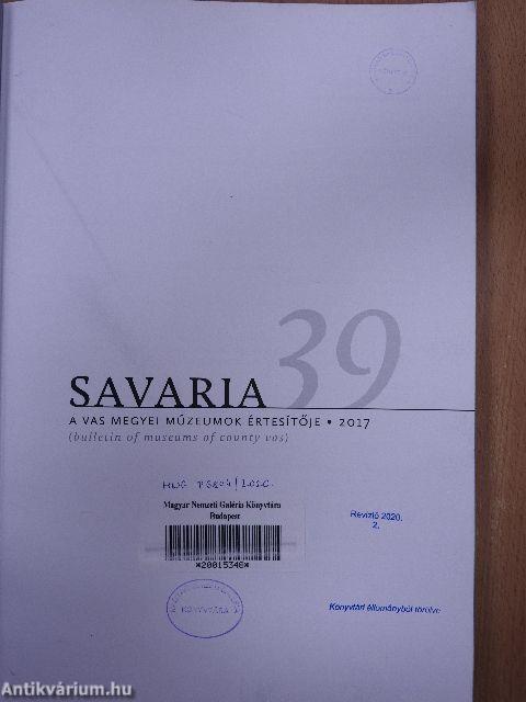 Savaria 39.