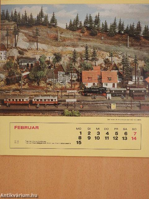 Modelleisenbahn Kalender 1988