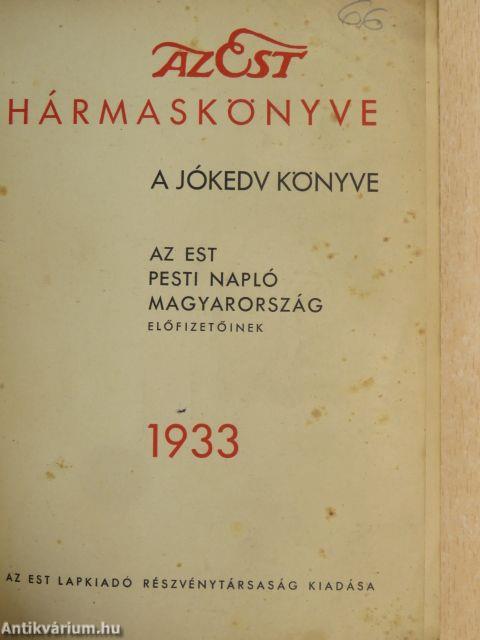 Az Est hármaskönyve 1933