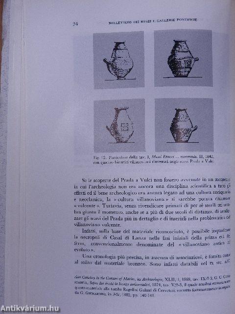 Bollettino dei Monumenti Musei e Gallerie Pontificie 1991