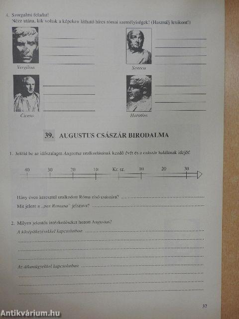 Történelem munkafüzet 5.