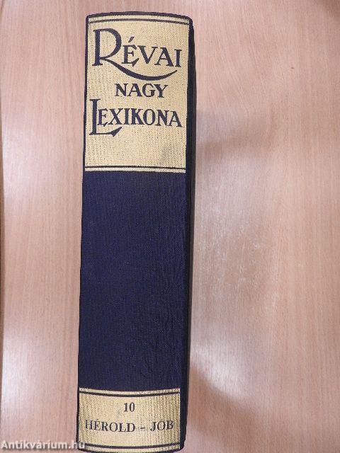 Révai nagy lexikona 10. (töredék)