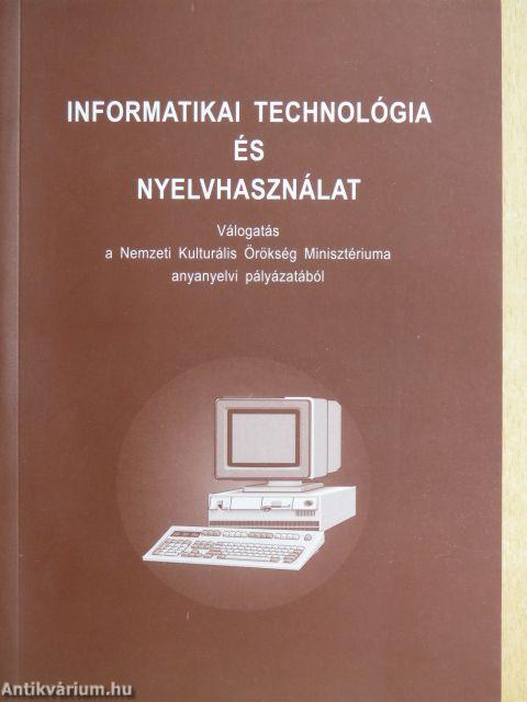 Informatikai technológia és nyelvhasználat