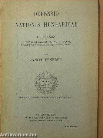 Defensio Nationis Hungaricae