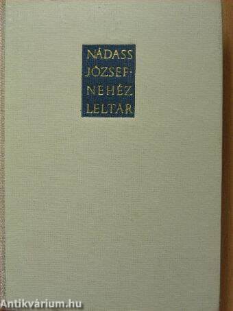 Nehéz leltár I.