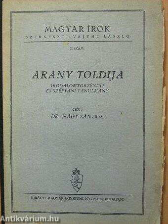 Arany Toldija