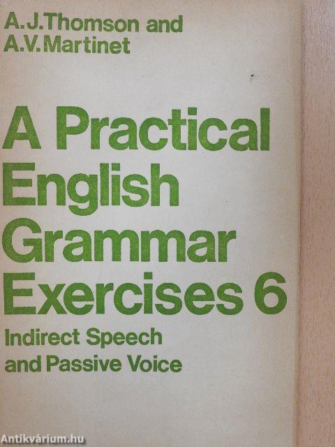 A Practical English Grammar Exercises 6