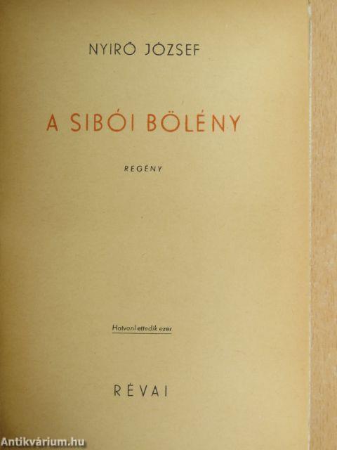 A sibói bölény I-II.