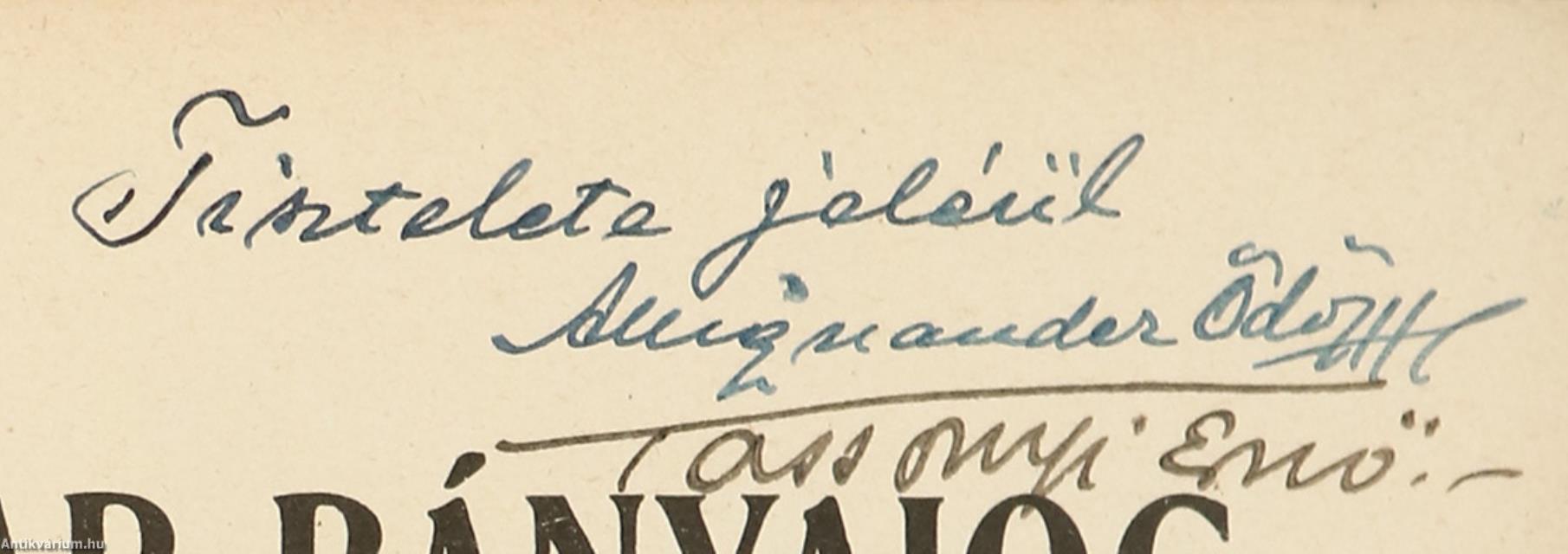 Magyar bányajog (dedikált példány)