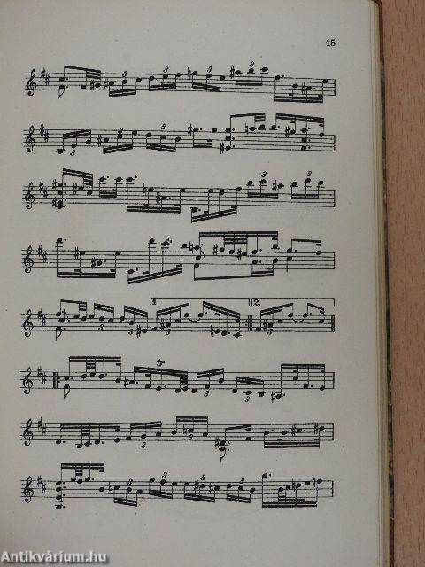 Sonaten für Violine Solo