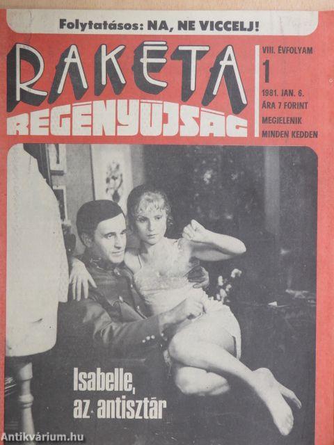 Rakéta Regényújság 1981. január-december