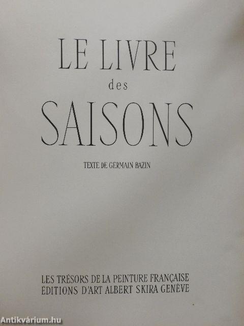 Le Livre des Saisons