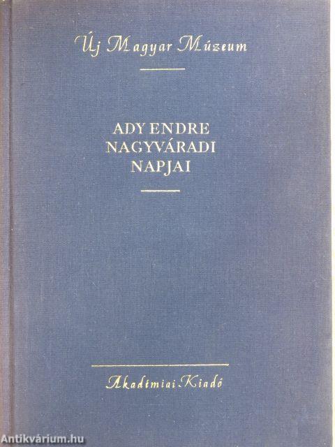 Ady Endre nagyváradi napjai