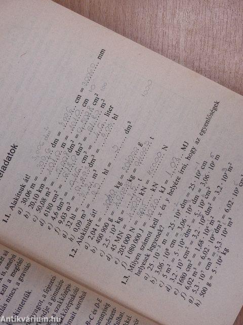 Fizika feladatgyűjtemény