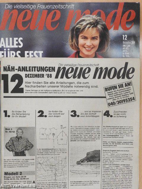 Neue Mode Dezember 1988