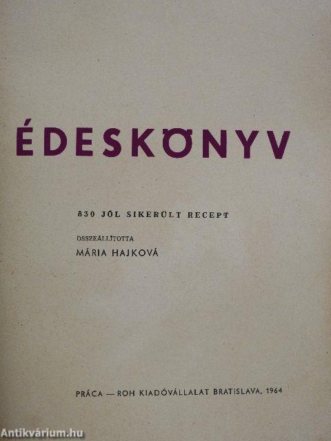 Édeskönyv