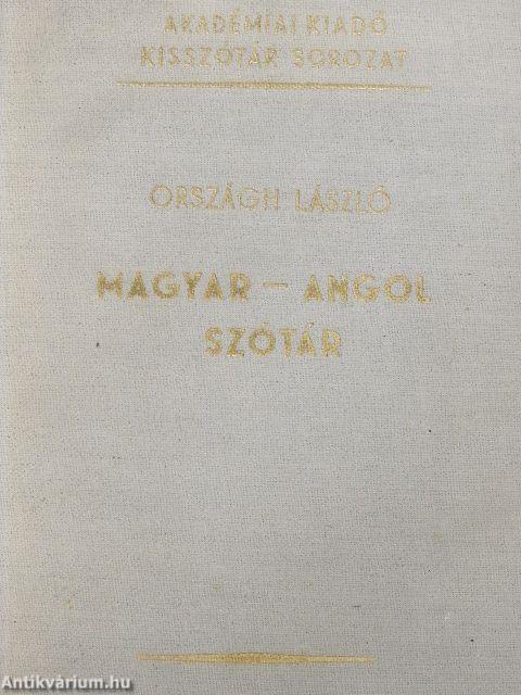 Magyar-angol szótár