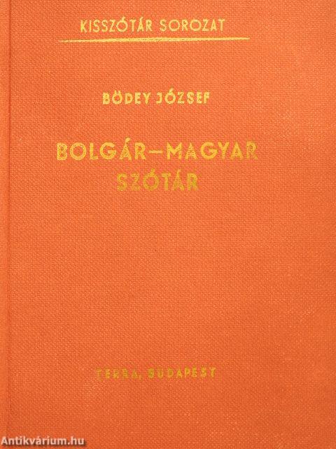 Bolgár-magyar szótár