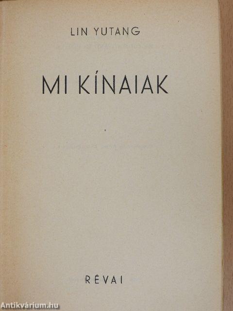 Mi kínaiak