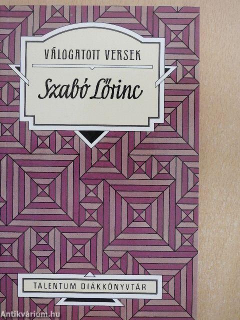 Válogatott versek