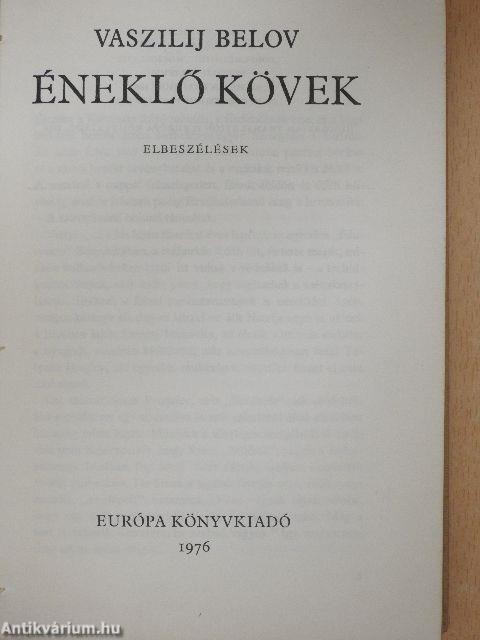 Éneklő kövek