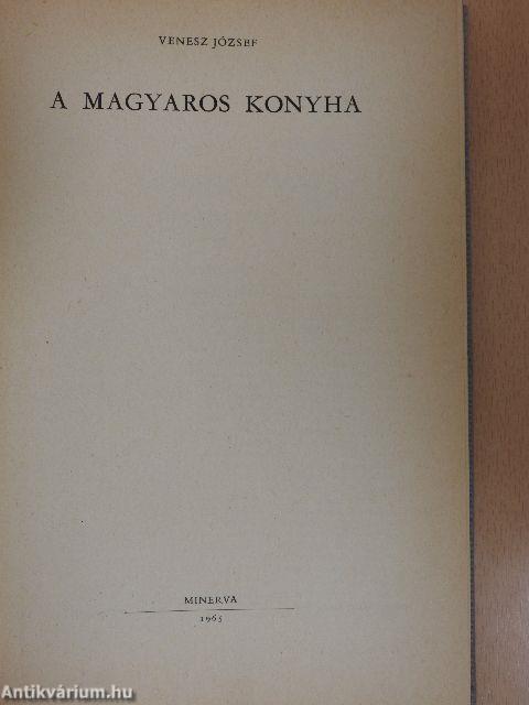 A magyaros konyha